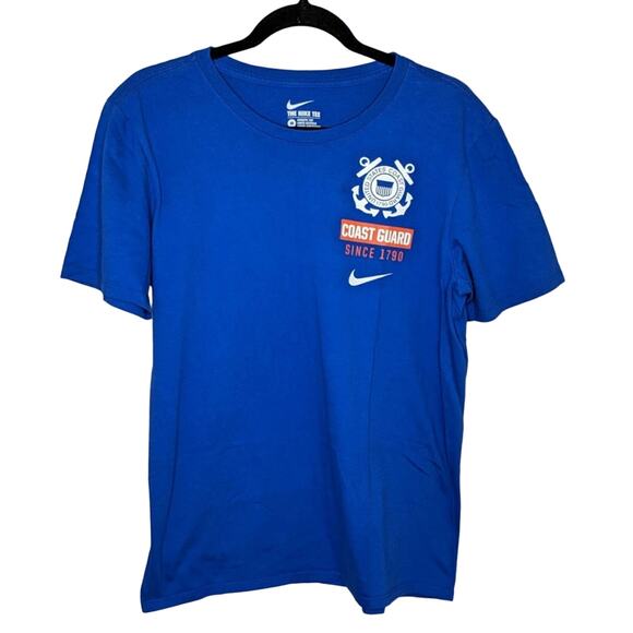 Nike U.S. Coast Guard (USCG) Crewneck Tee - Size M - EUC - Picture 1 of 6